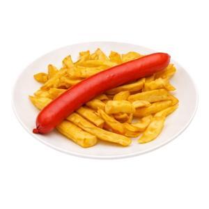 Kids Saveloy Chips and Drink